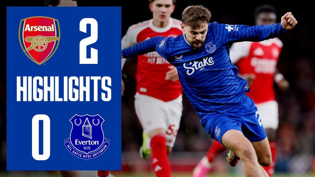 ARSENAL 2-0 EVERTON | Premier League highlights