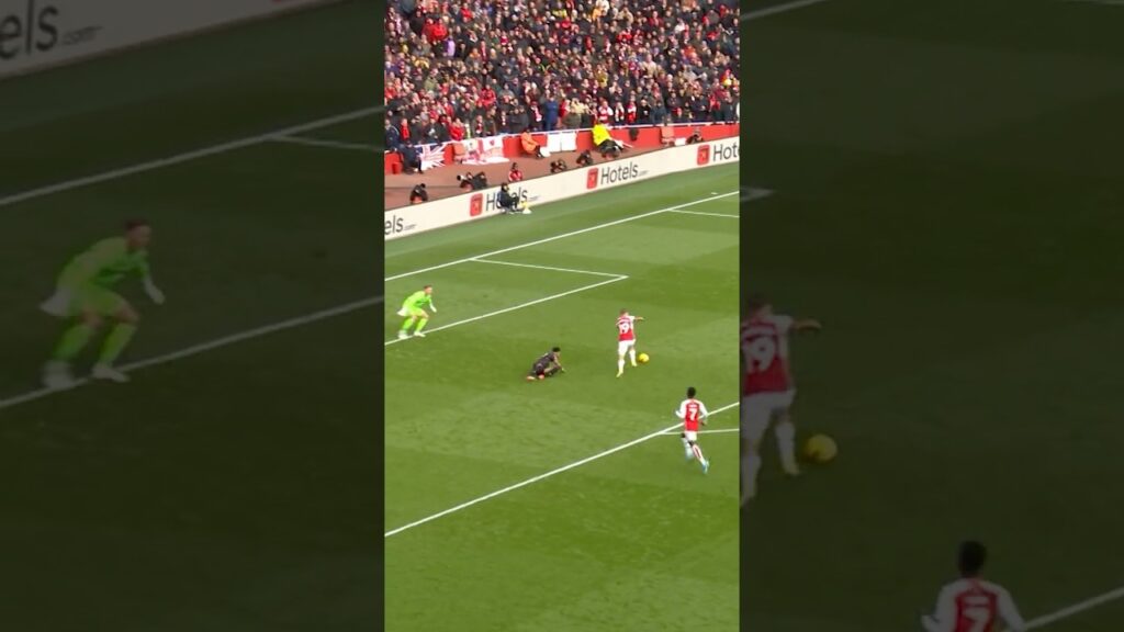 DAVID RAYA ➡️ GABRIEL JESUS ➡️ LEANDRO TROSSARD ➡️ GOAL! DAVID RAYA ➡️ GABRIEL JESUS ➡️ LEANDRO TROSSARD ➡️ GOAL!