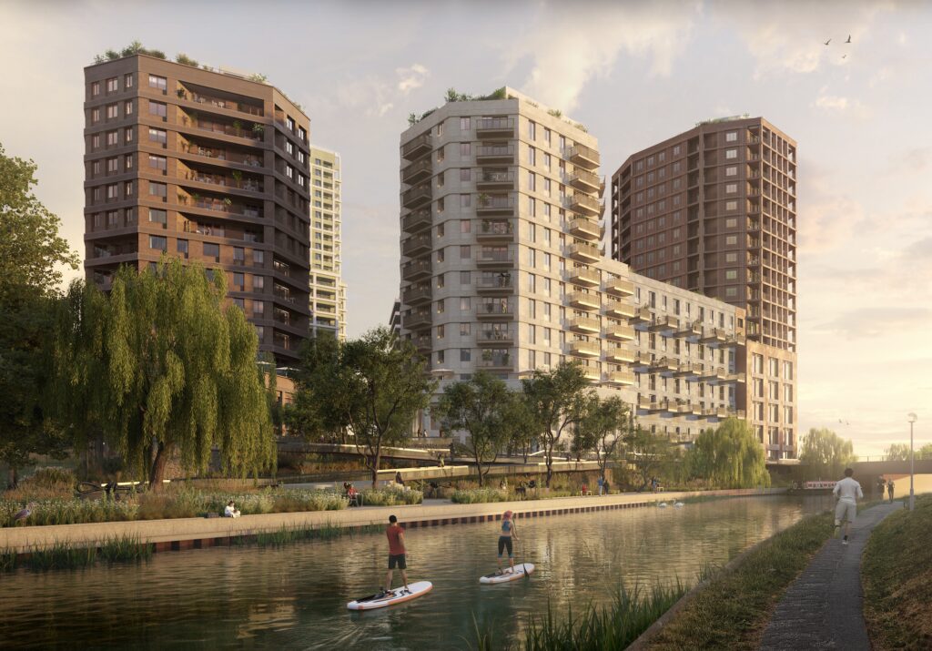 One of London’s Biggest Office Buildings is Getting Transformed into a New Neighbourhood