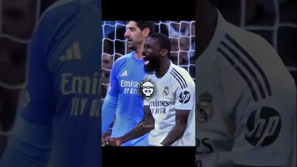 A.Rudiger Crazy Save And Reaction💀🥶