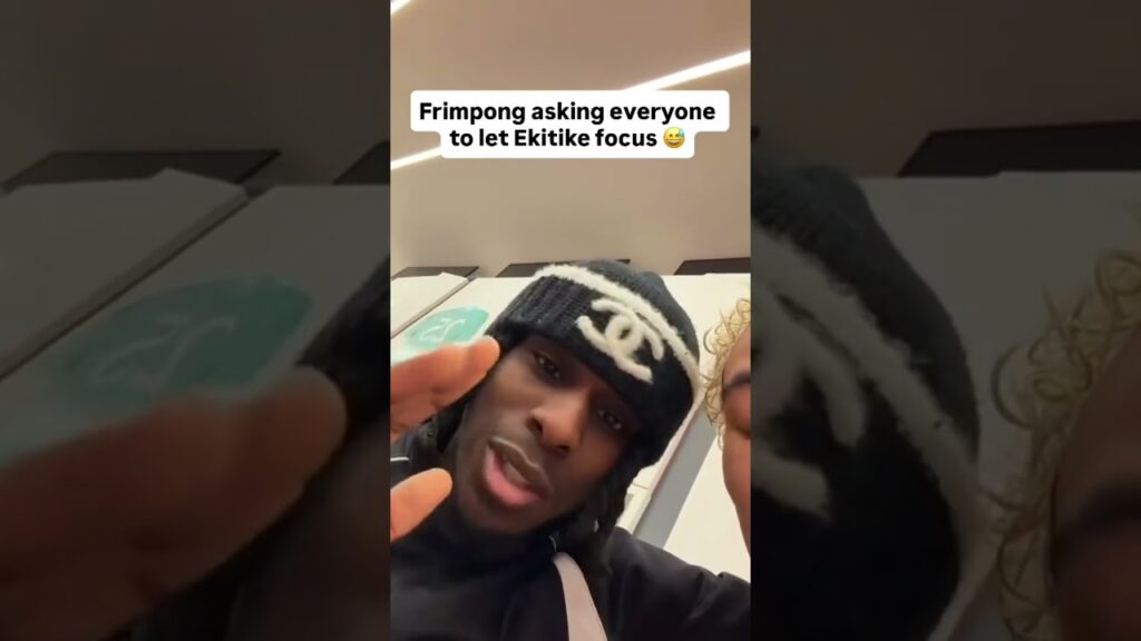 JEREMIE FRIMPONG ASKING HUGO EKITIKE’S SNAP FAM TO LET HIM FOCUS DURING RAMADAN  #football