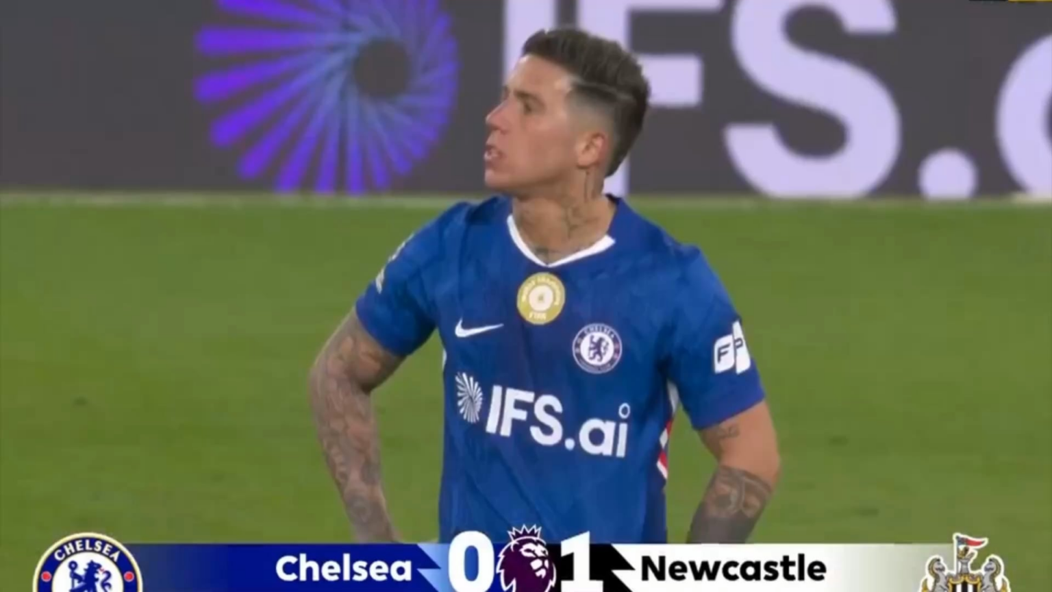 Players’ reaction after full time vs Newcastle