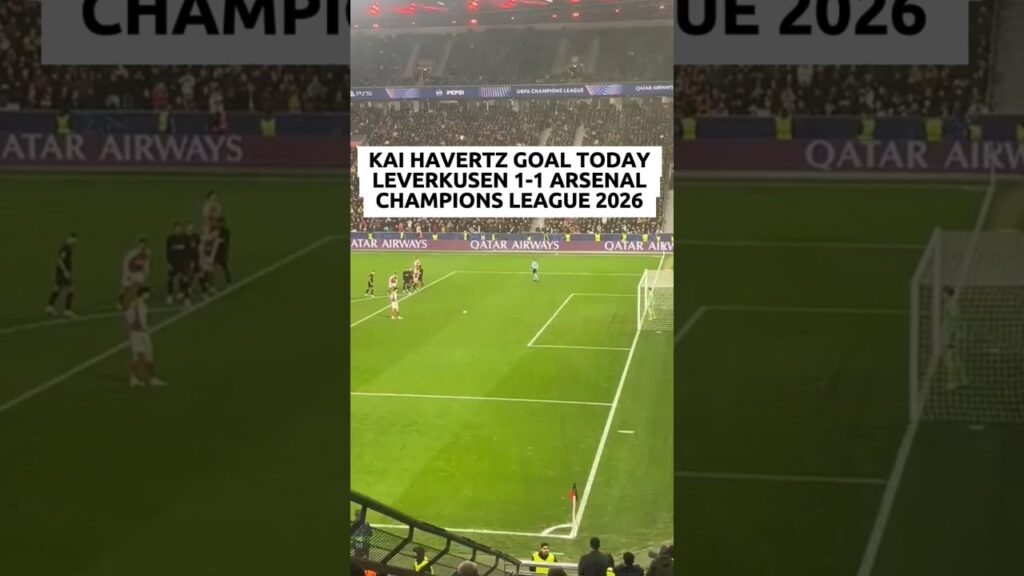 KAI HAVERTZ GOAL VS LEVERKUSEN #footballshorts