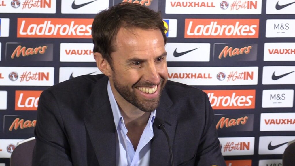 Gareth Southgate's First Full Press Conference With England As Interim Manager