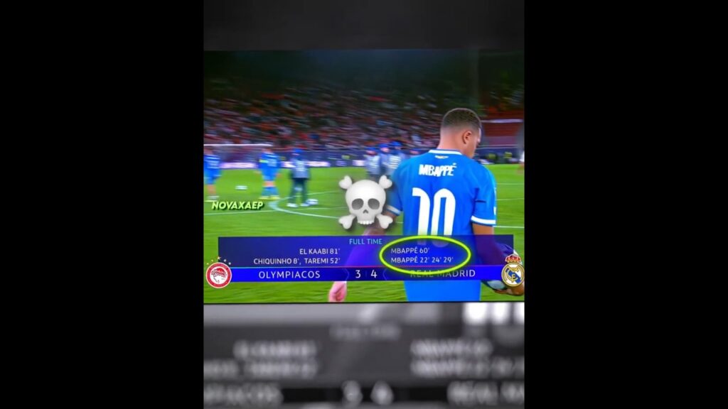 Mbappé Scores a Stunning Hat-Trick 🥶🔥