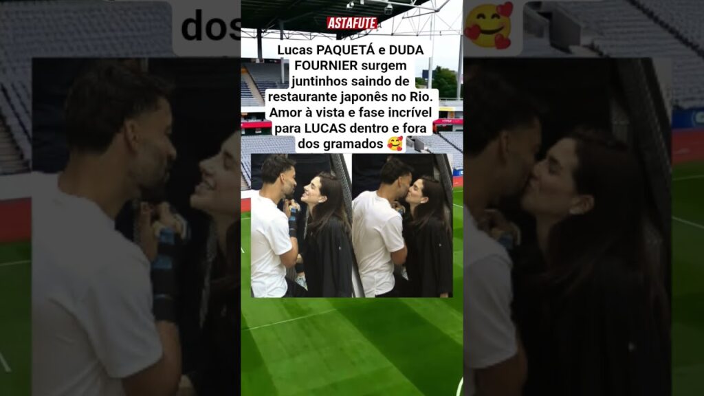 LUCAS PAQUETÁ E DUDA FOURNIER FLAGRADOS JUNTOS NO RIO ❤️🖤