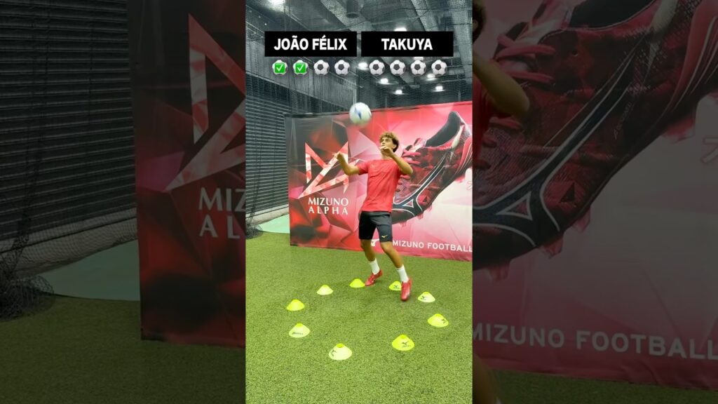 Keep your control in the circle vs JOÃO FÉLIX🇵🇹 #mizunofootball #ミズノアルファ#JoaoFelix#ジョアンフェリックス