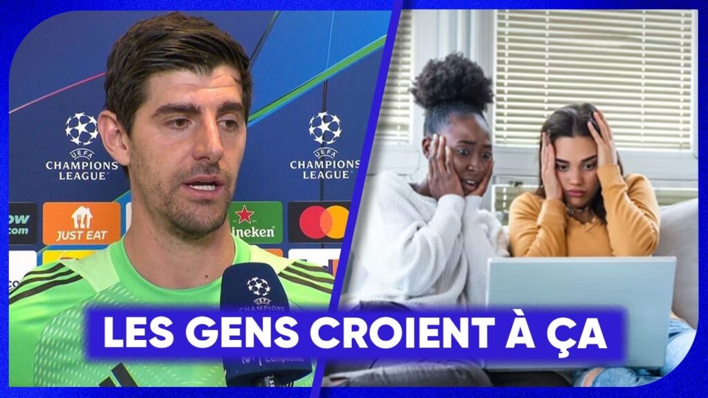 Courtois explique pourquoi l’ambiance est "toxique" au Real Madrid