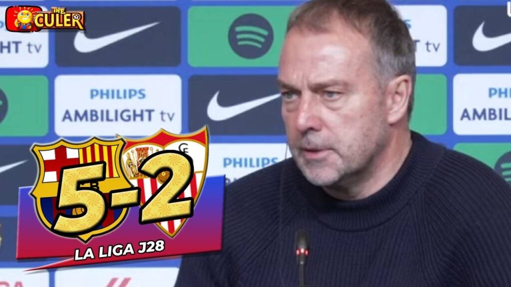 Rueda prensa HANSI FLICK: FC BARCELONA 5-2 SEVILLA CF