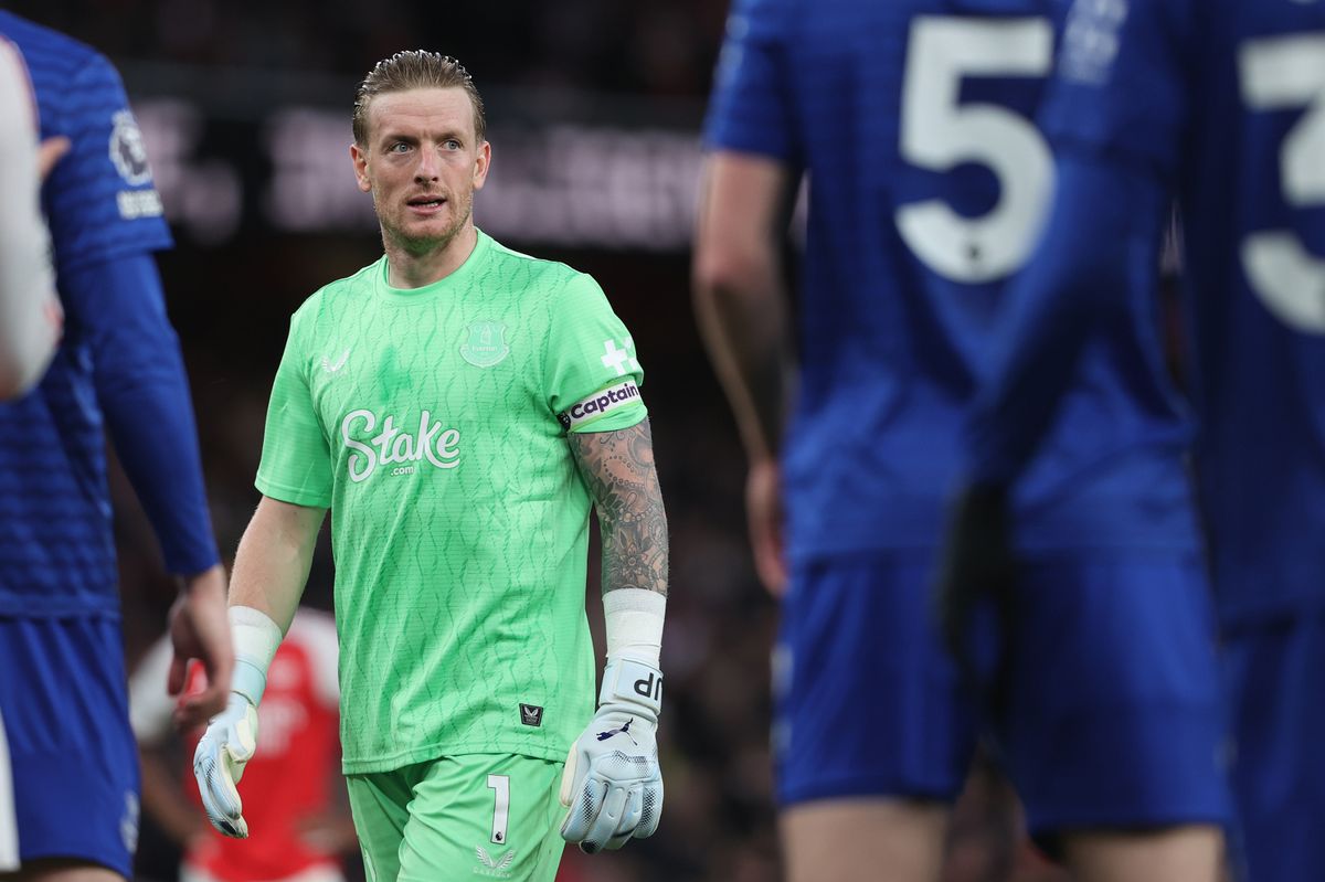 Jordan Pickford was at fault for Arsenal's first goal