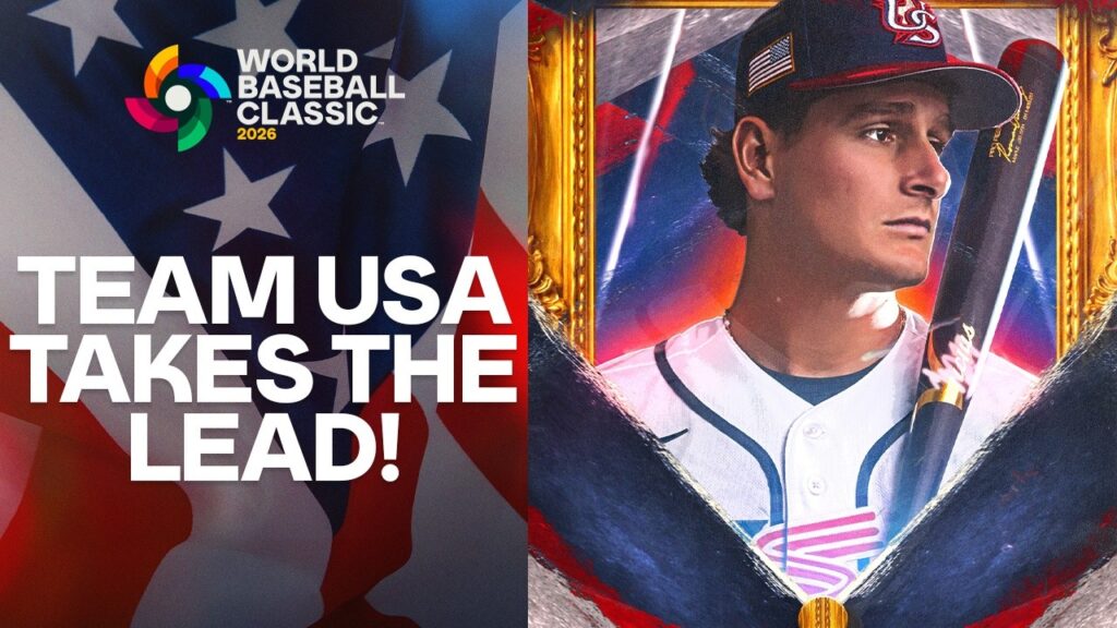 Roman Anthony homers to give Team USA the lead in the 2026 World Baseball Classic Semifinals!