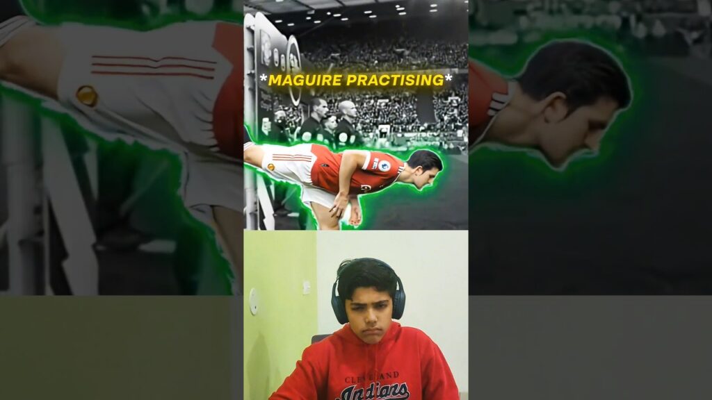 Harry Maguire Injured Pogba with his trick 🤣 | #football #ronaldo #realmadrid