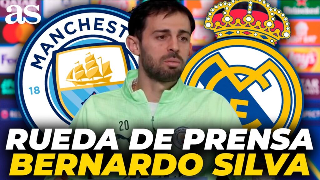 Bernardo Silva, rueda de prensa completa previa al Manchester City - Real Madrid