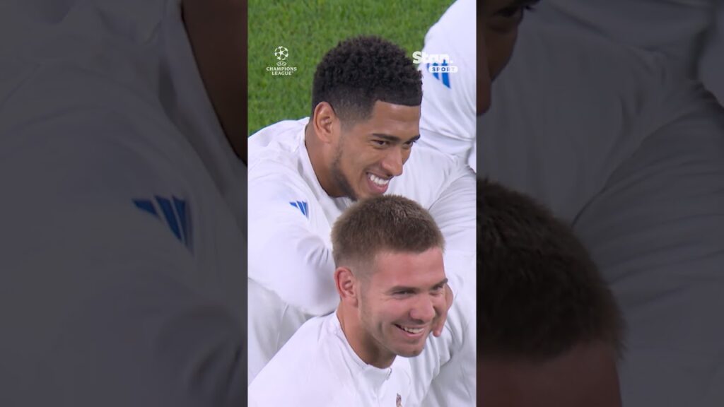 Kylian Mbappe returns to Real Madrid training ahead of Man City clash 🙌 #UCL #RealMadrid