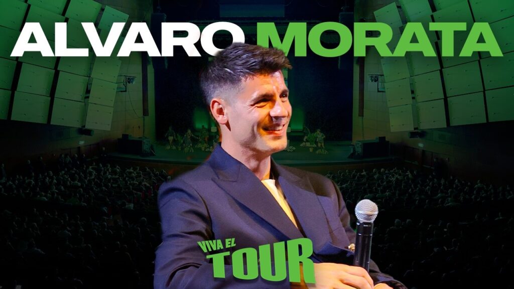 ALVARO MORATA: Lamine Yamal, Max Allegri e... Pio&Amedeo | Viva el Tour Milano 16/03