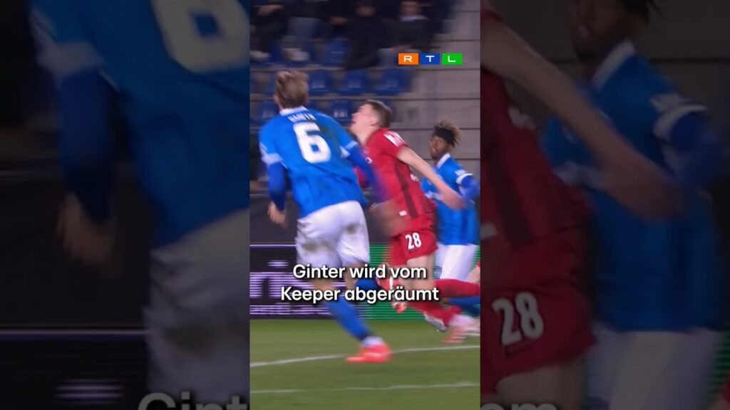 Volltreffer! 🤯 Ginter wird abgeräumt! | RTL Sport