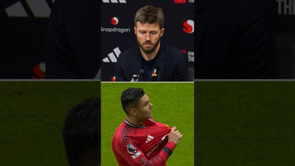 Carrick Has A Lot Of Love For Casemiro 🫶✨