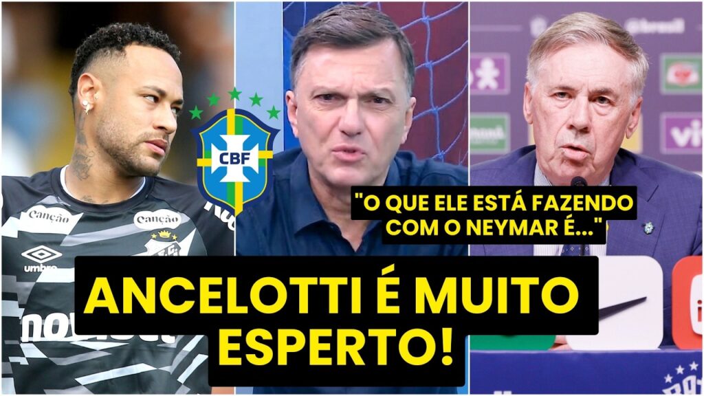 "O ANCELOTTI tá SENDO MUITO INTELIGENTE! Se o NEYMAR já for DESCARTADO..." MAURO CEZAR | CONVOCAÇÃO