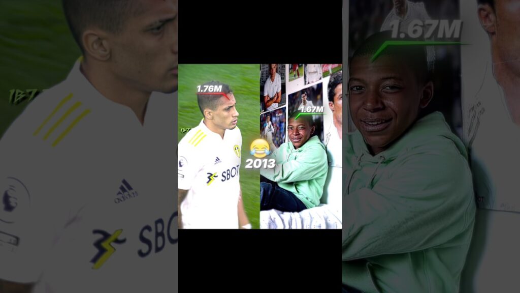 Raphinha X Mbappe Height 🤯👆