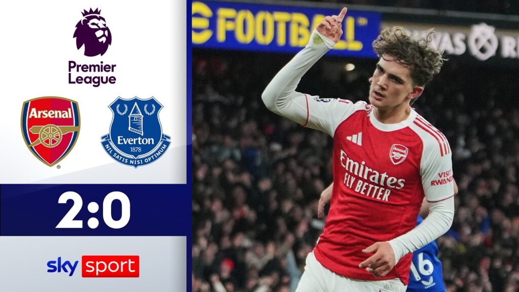 Mit 16: Dowman schreibst Premier League-GESCHICHTE! | FC Arsenal - FC Everton | Highlights - EPL