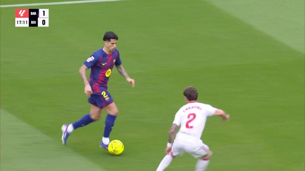 João Cancelo vs Sevilla | 1 goal & 2 penalty Assist | Brilliant Display 🔥| 15/3/2026