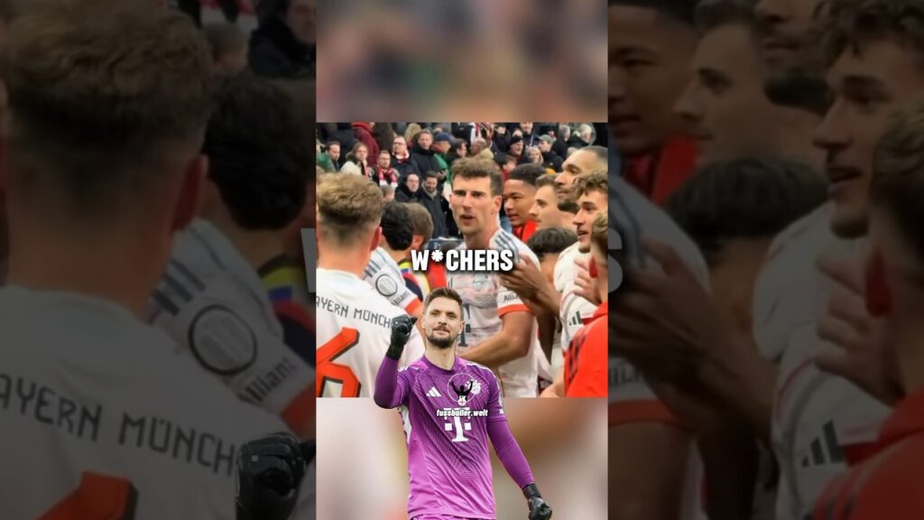 Was skandieren Goretzka und die Bayern-Fans da? 😳 ￼