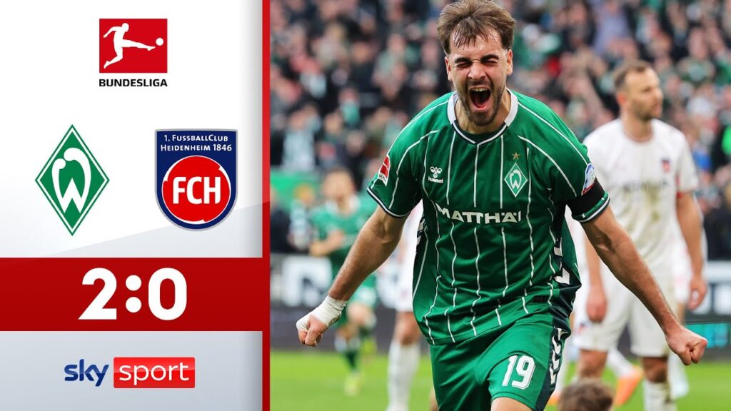 Bremen beendet Negativserie! | SV Werder Bremen - 1. FC Heidenheim 1846 | Highlights – Bundesliga