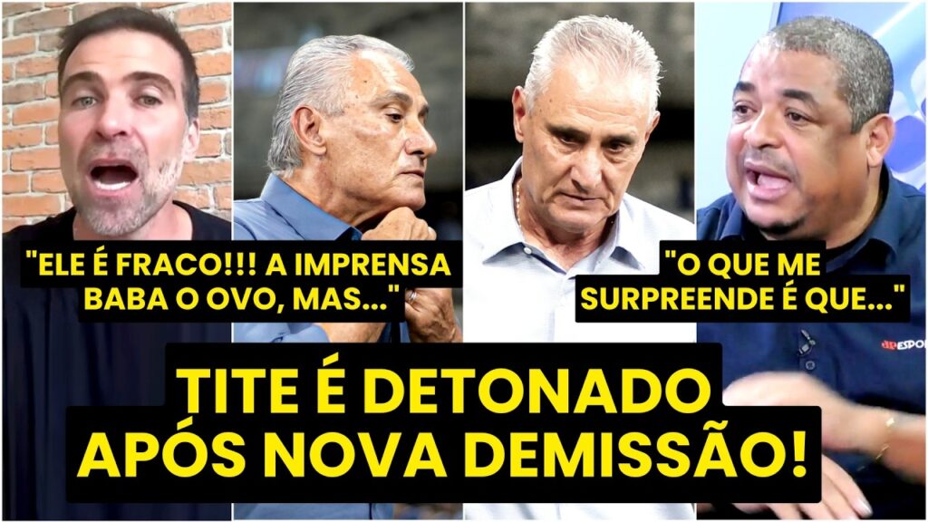 "O TITE É UM TÉCNICO FRACO!!! A MÍDIA BABA O OVO dele, mas..." DEMITIDO do CRUZEIRO FERVE DEBATE!