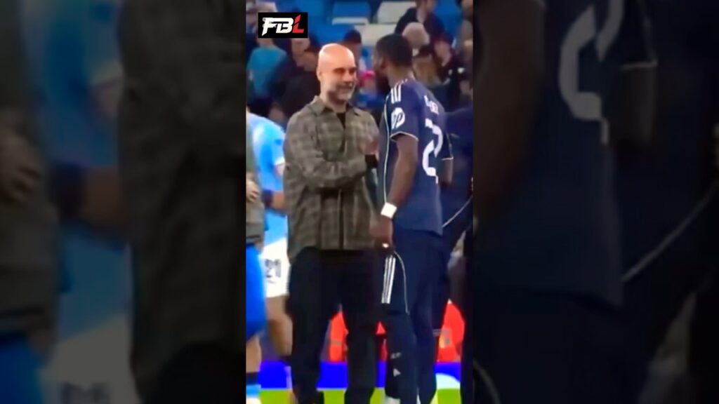 Pep vs Rüdiger GONE WRONG 😳 Handshake Turns HEATED! 🔥