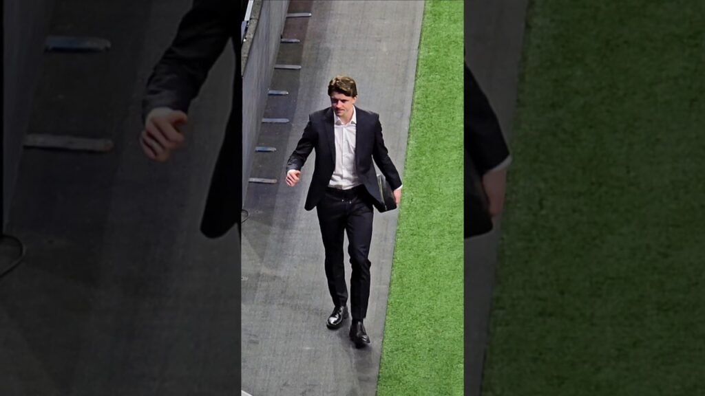 CONOR GALLAGHER ARRIVING AT THE TOTTENHAM HOTSPUR STADIUM: Spurs v Atlético Madrid
