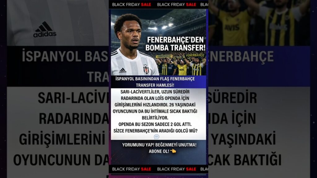 İspanya’dan Flaş İddia: Fenerbahçe’den Lois Openda Hamlesi! 🔥⚽