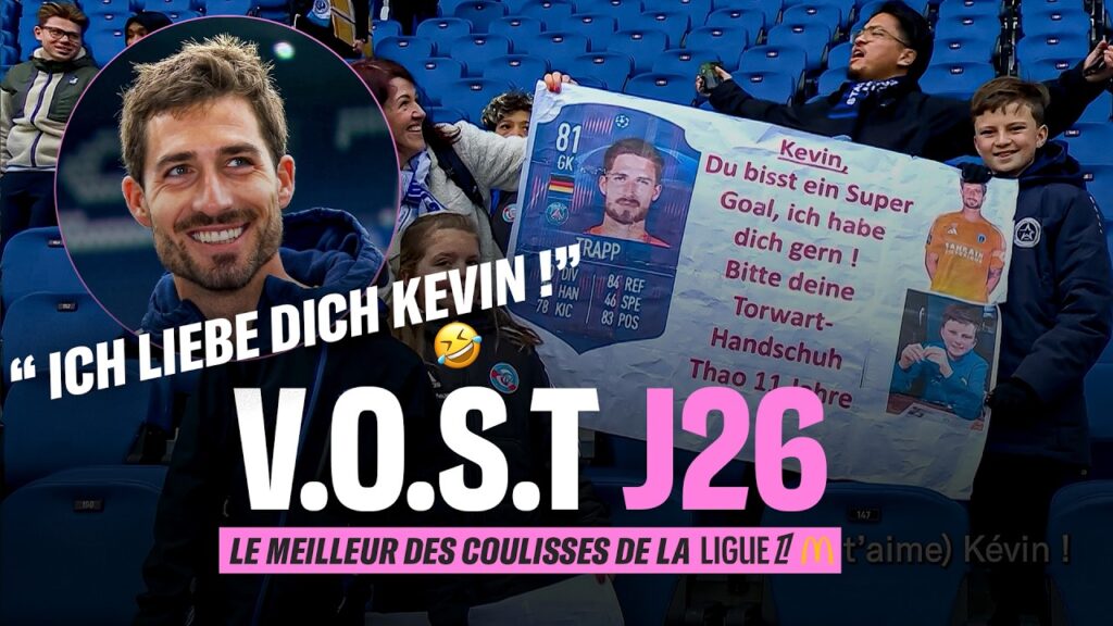 Quand un supporter DÉCLARE sa FLAMME à Kevin Trapp ​🤣​ | VOST J26