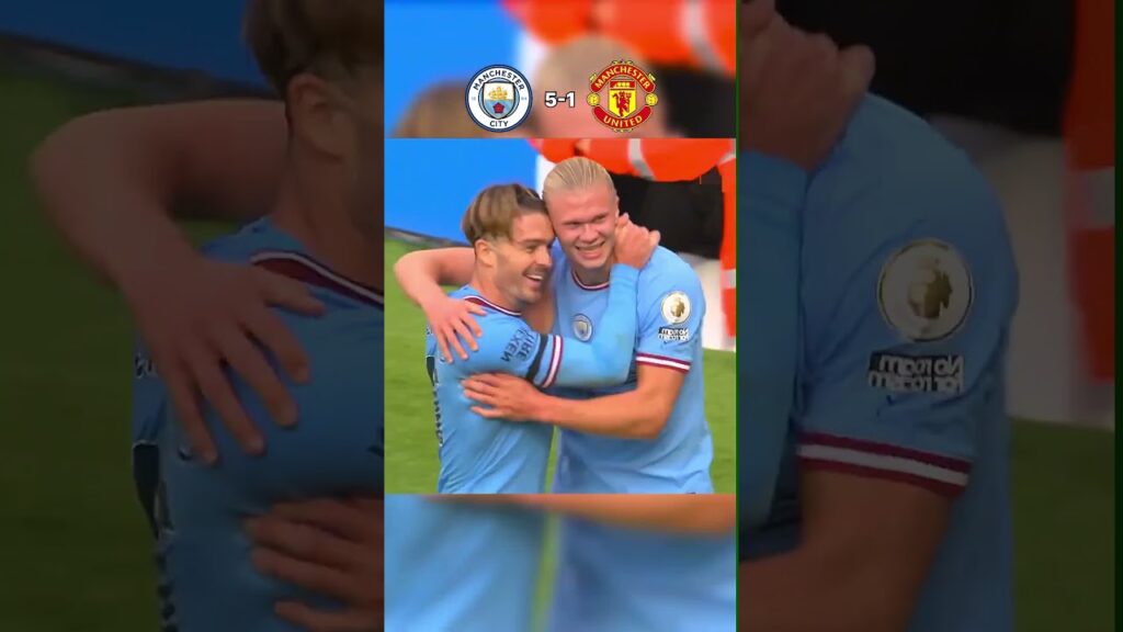 Man City Vs Man United 🔥 Premier League 2022/23 ⚽