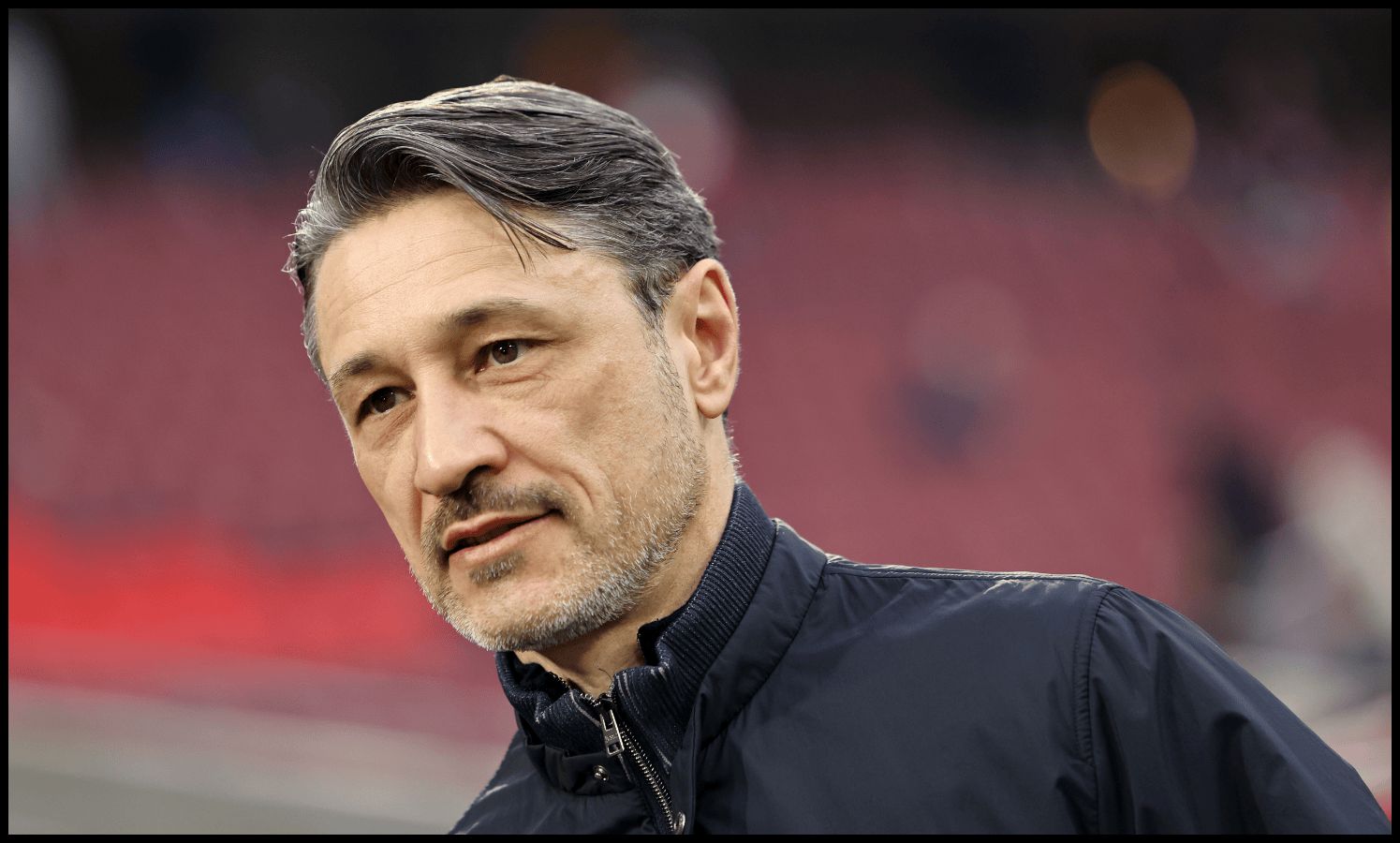 COLOGNE, GERMANY - MARCH 07: Niko Kovac, Head Coach of Borussia Dortmund, looks on prior to the Bundesliga match between 1. FC Köln and Borussia Dortmund at RheinEnergieStadion on March 07, 2026 in Cologne, Germany.
