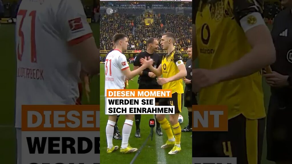 Was für ein besonderer Moment für die gesamte Familie Schlotterbeck 🥹| sportstudio | #shorts