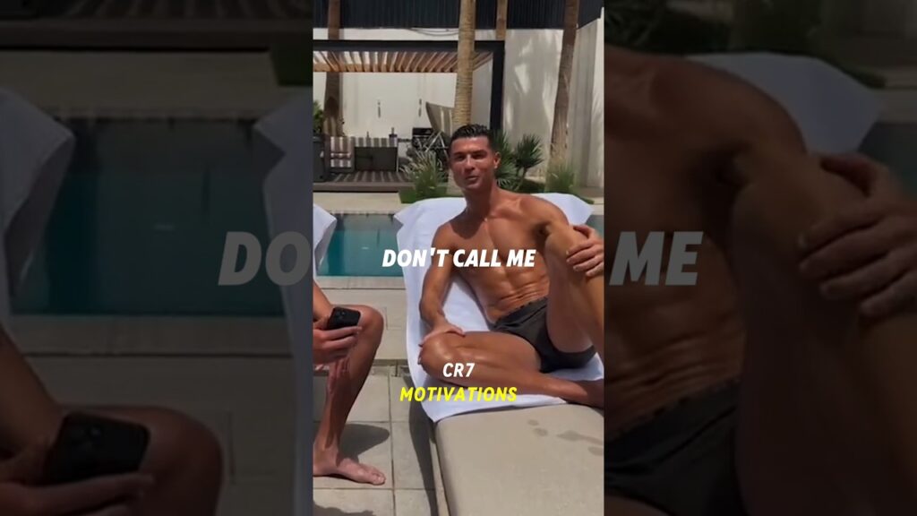 Ronaldo doesn't pickup the phone 📵