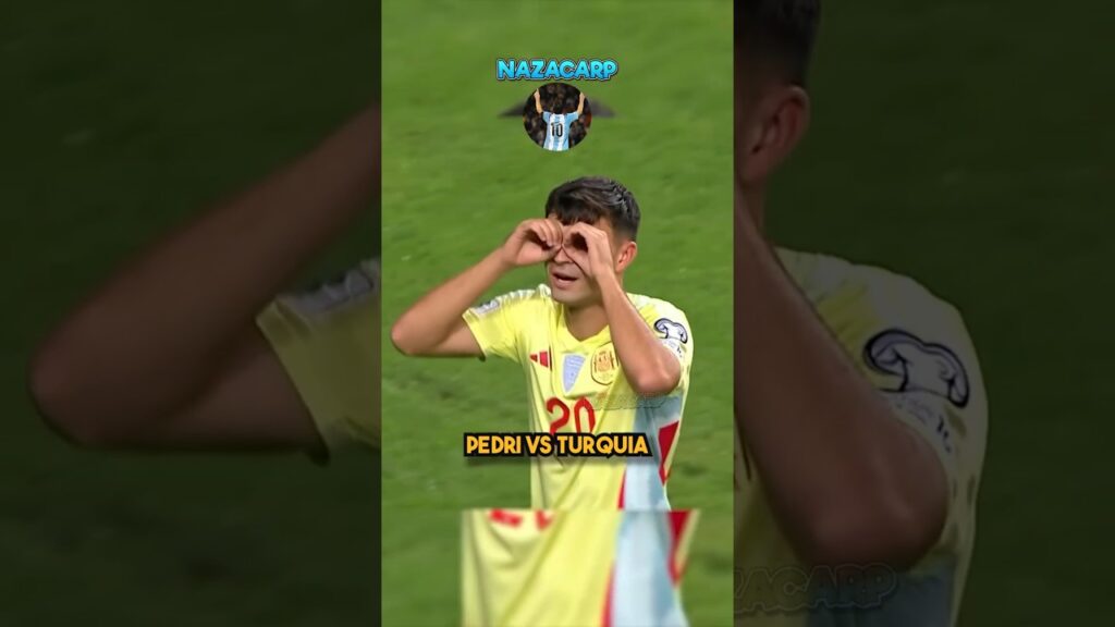 El show de Pedri vs Turquía (2025) #futbol #españa #pedri #fcbarcelona