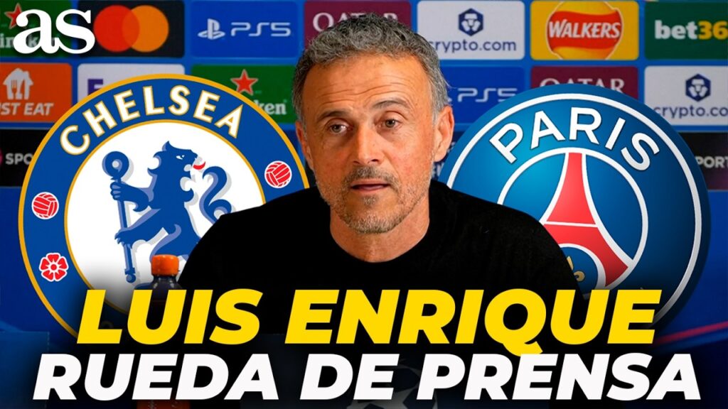 LUIS ENRIQUE, rueda de prensa completa tras CHELSEA 0-3 PSG | CHAMPIONS