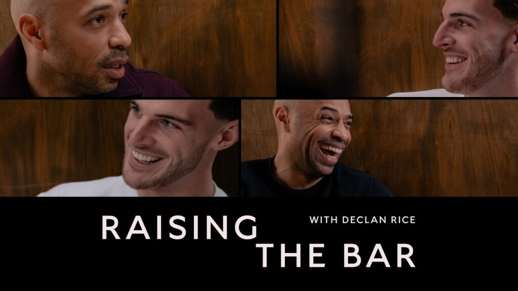 TRAILER | Raising The Bar with Declan Rice & Thierry Henry l The Arsenal App