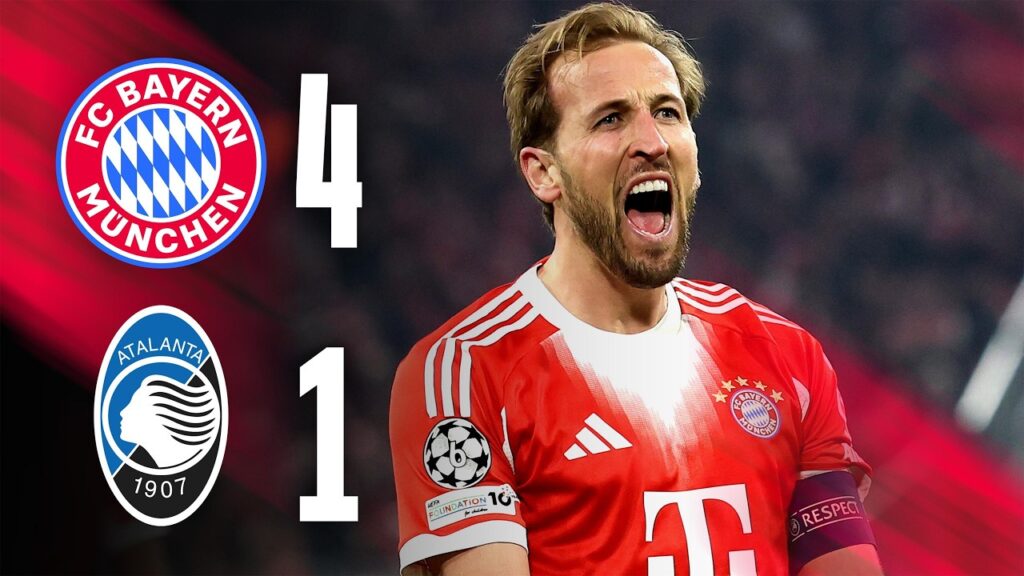 Kane scores WONDER GOAL as we reach the quarters! | FC Bayern - Atalanta Bergamo | UCL Highlights