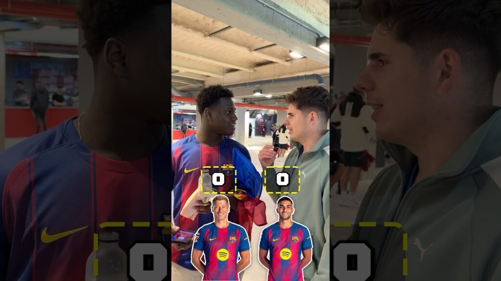 LEWANDOWSKI vs FERRAN TORRES 😨