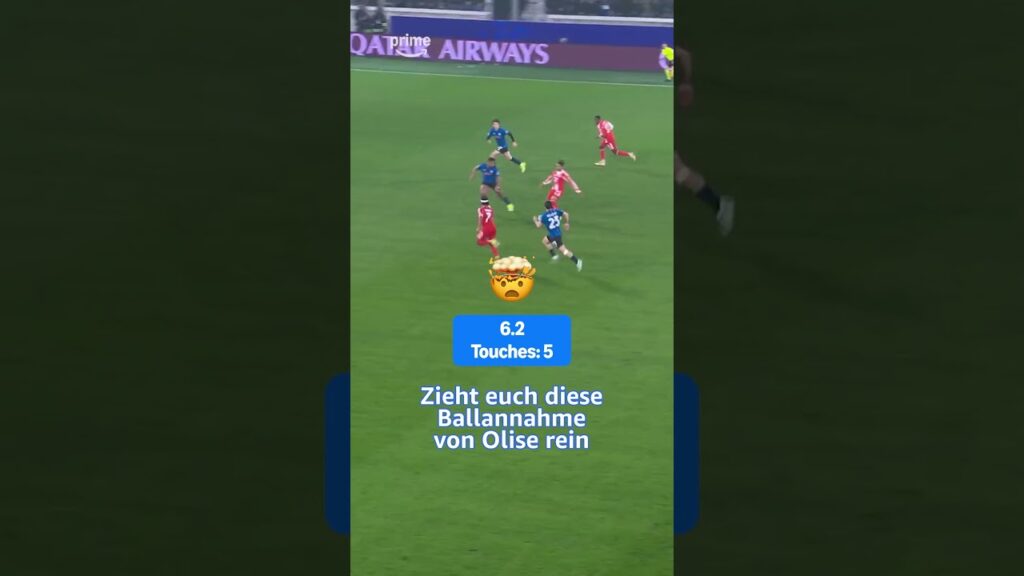 Wie schnell ging bitte dieser Bayern-Angriff von Urbig bis zum Tor von Gnabry gegen Atalanta! 🤯