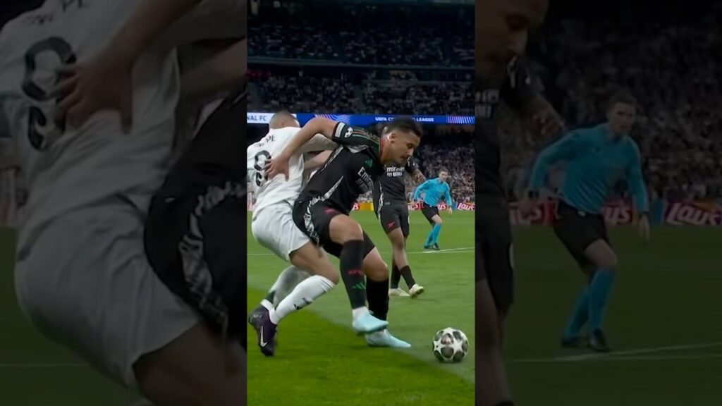 Saliba’s strength!