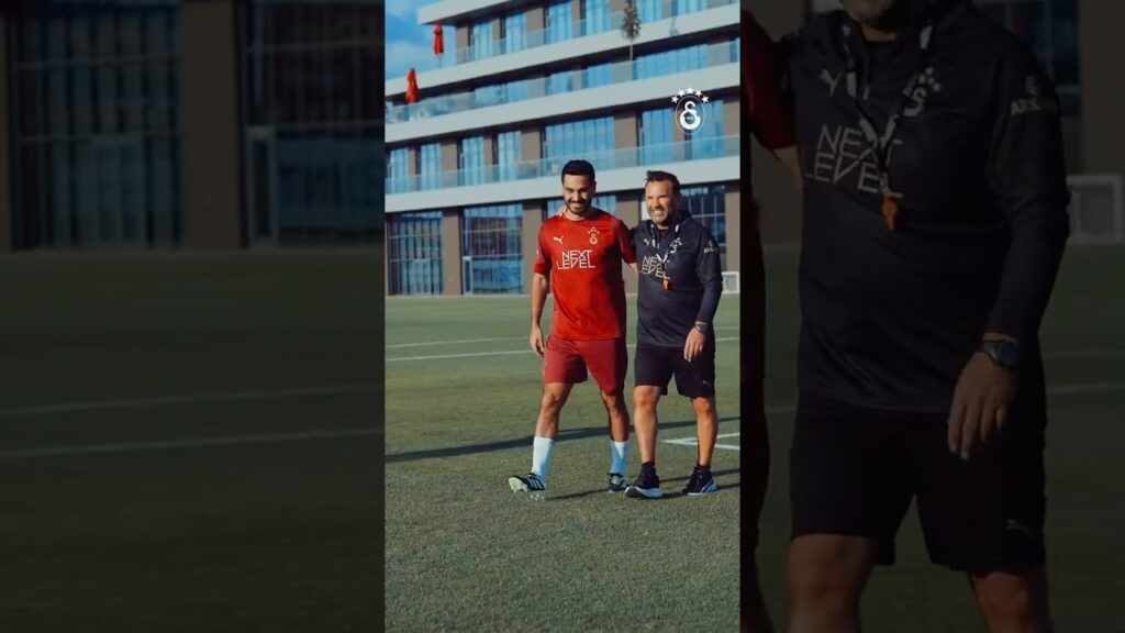 😎⚽️İlkay Gündoğan İlk İdmanında! #Galatasaray