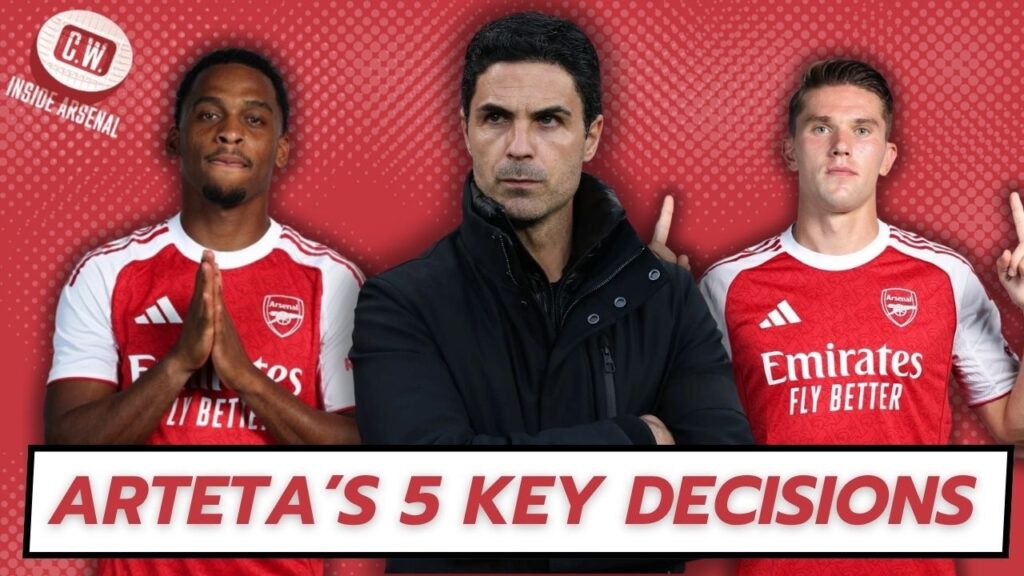 Arsenal latest news: Arteta's FIVE key decisions | Gabriel Jesus interview | Berta rumours