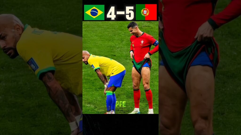 Cristiano Ronaldo vs Neymar 🔥 | Portugal vs Brazil | World Cup 2026 (Imaginary Match) 🐐