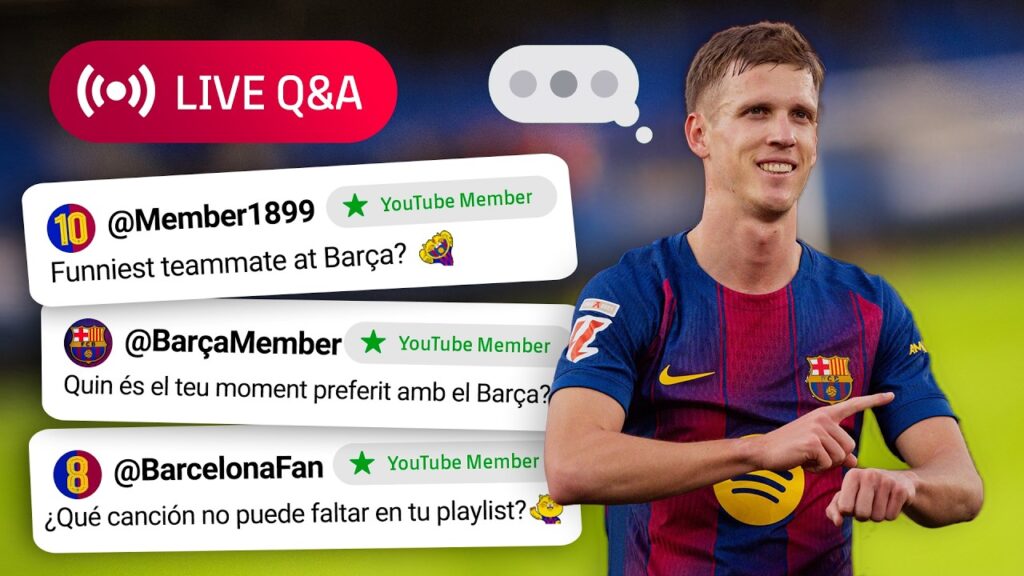 🔴💬 LIVE Q&A | YOU ASK, DANI OLMO ANSWERS! (MEMBERS EXCLUSIVE QUESTIONS)