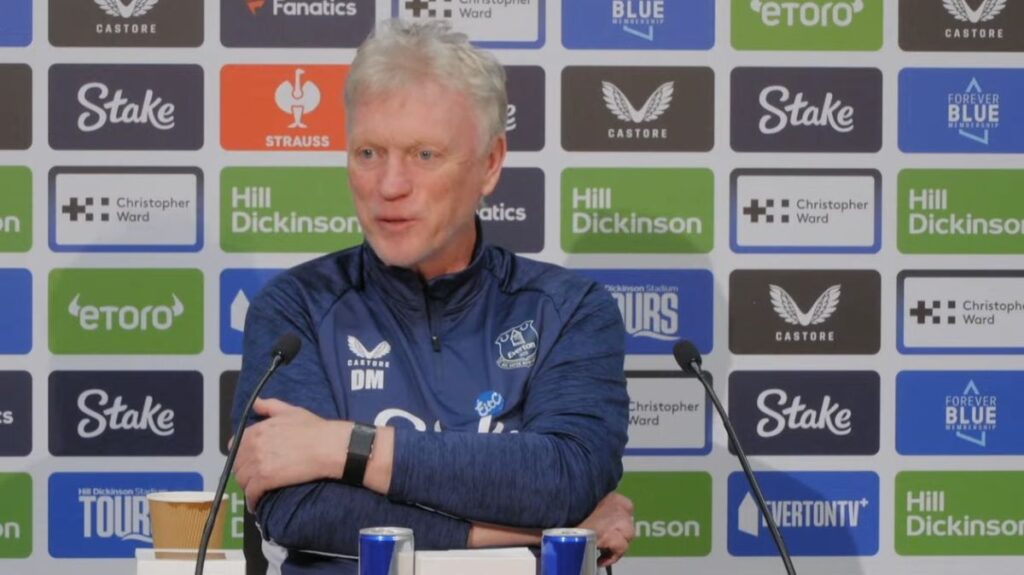 David Moyes reacts to James Garner England call-up and names future position