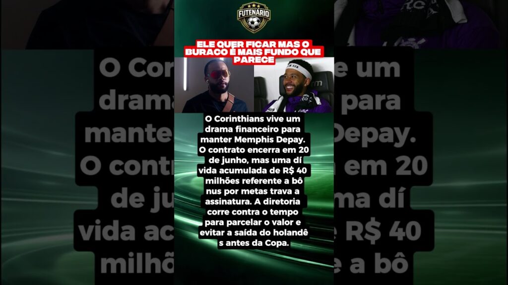 Memphis Depay: O valor absurdo que o Corinthians deve ao jogador 👀⚽ Memphis Depay: O valor absurdo que o Corinthians deve ao jogador 👀⚽