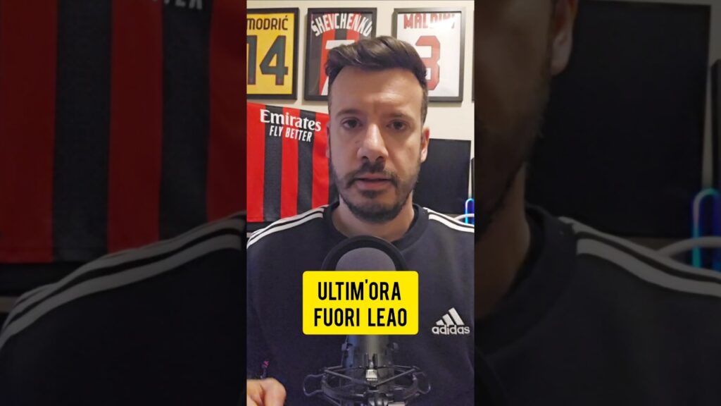 Fuori #Leao. Ecco cos'è successo dopo l'allenamento a #Milanello...#Milan #shorts #calcio #seriea